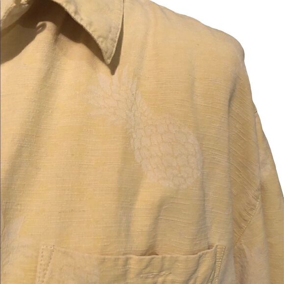 Havana Jacks Cafe silk button down Hawaiian shirt - Picture 2 of 7
